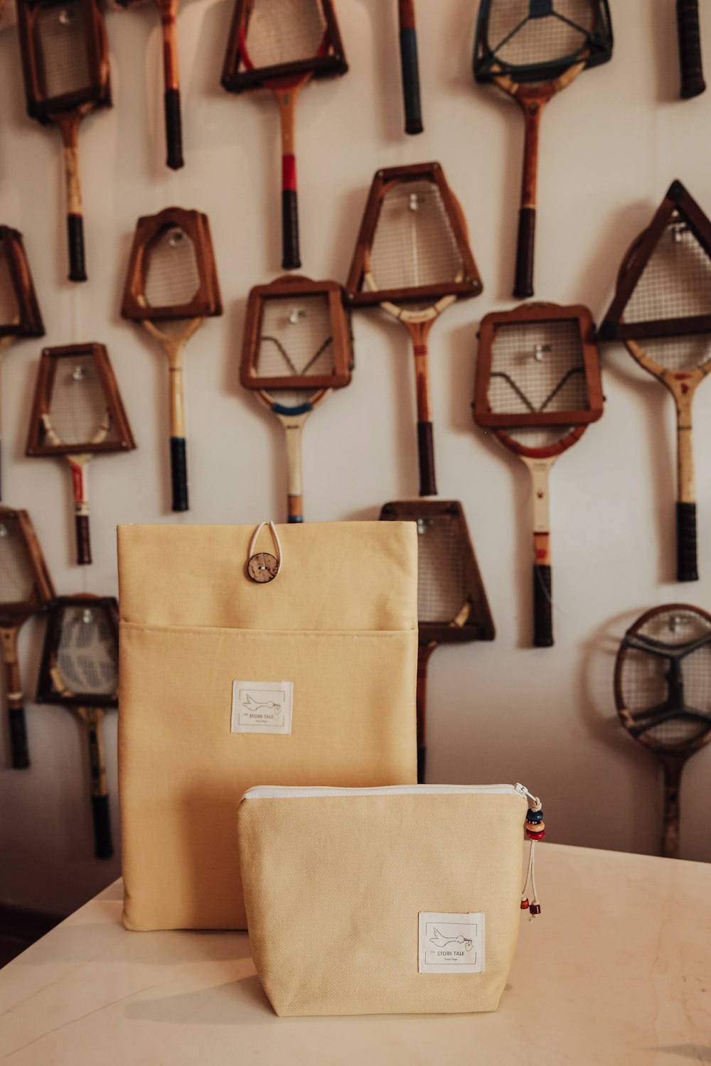 a wall full of clocks