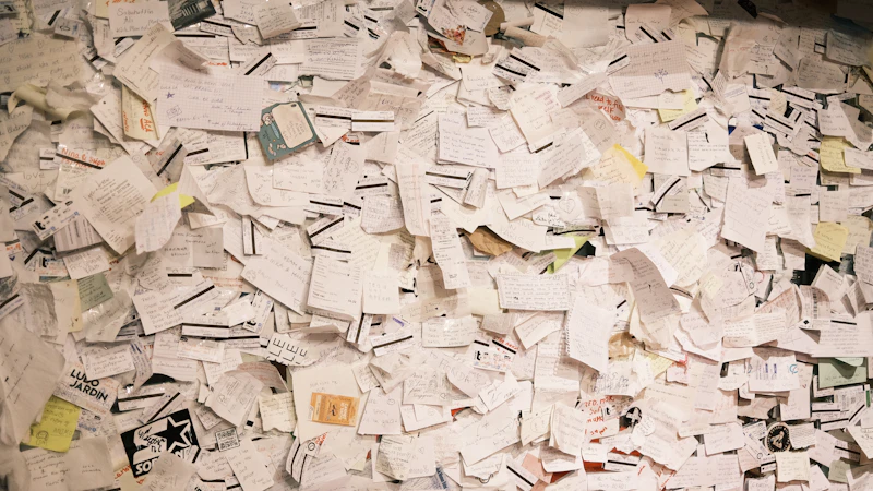 Please, Burn the Shoebox of Receipts