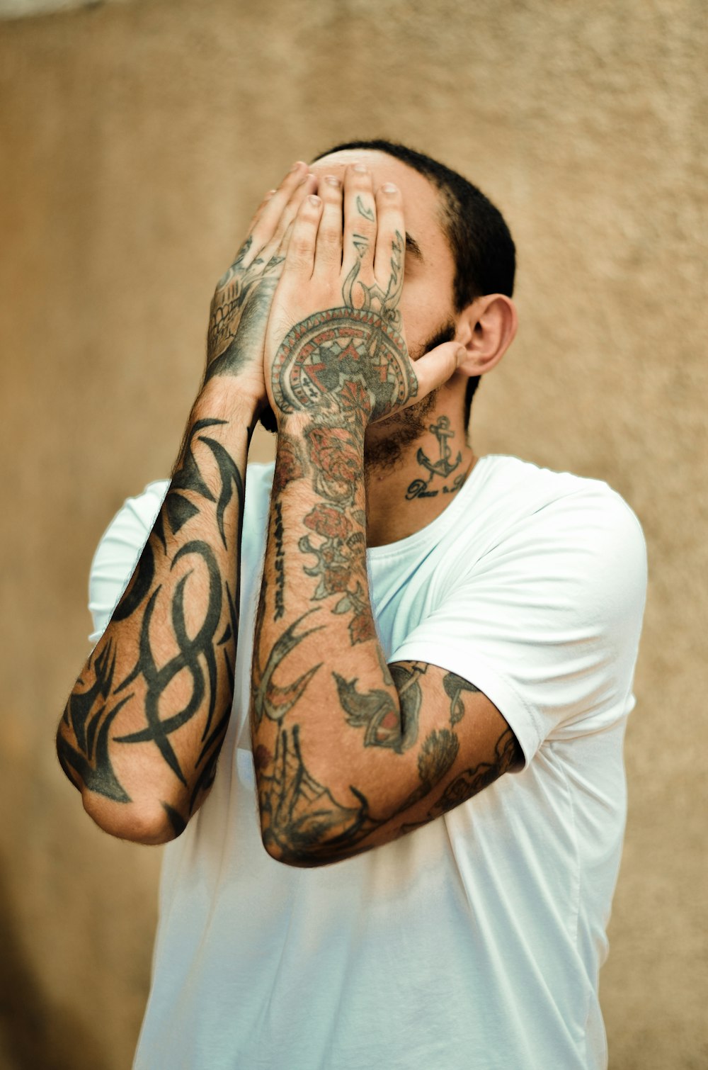 A Man With Tattoos On His Face Photo – Free Tattoo Image On Unsplash