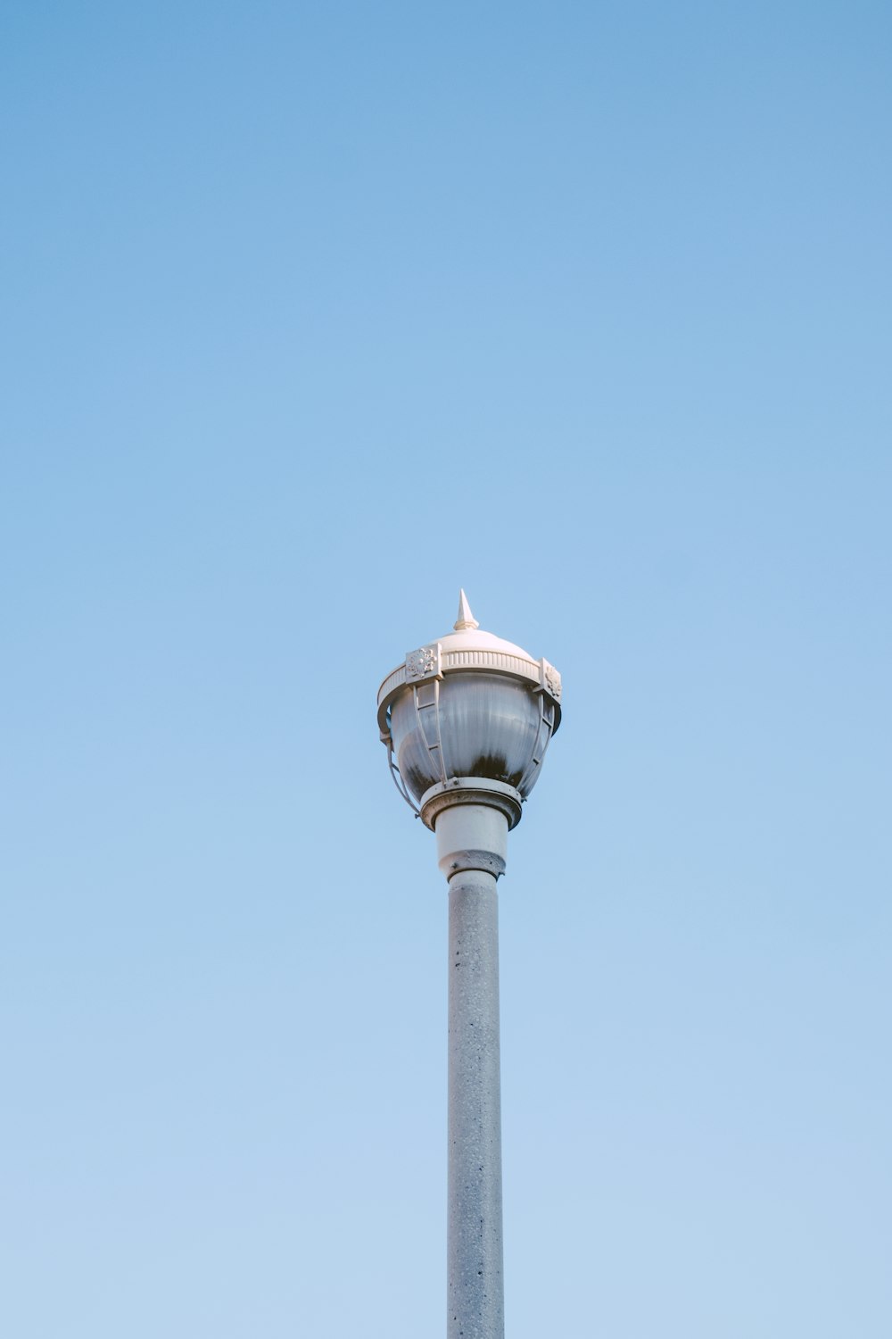 a light post with a light on top