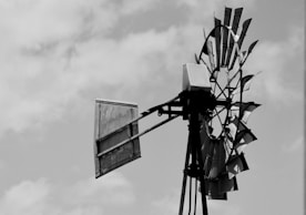a large antenna tower
