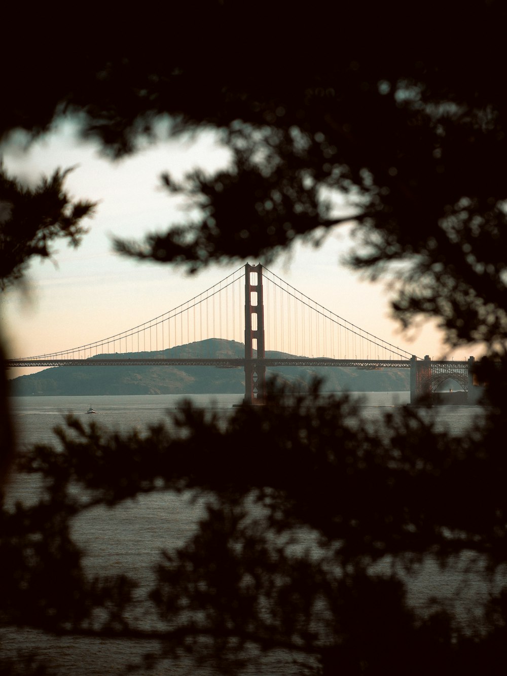 a bridge over water