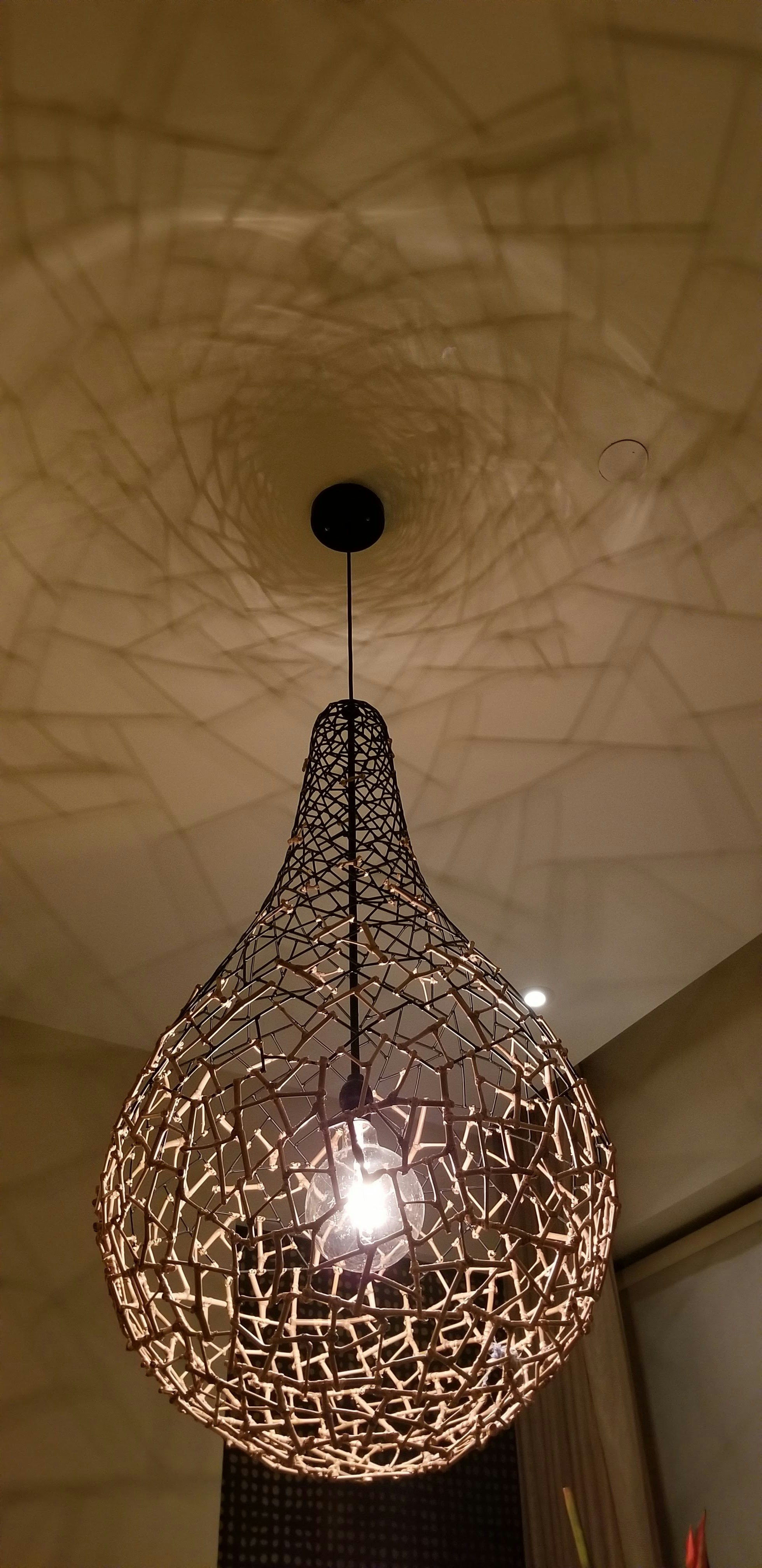 Sculptural Pendant Light