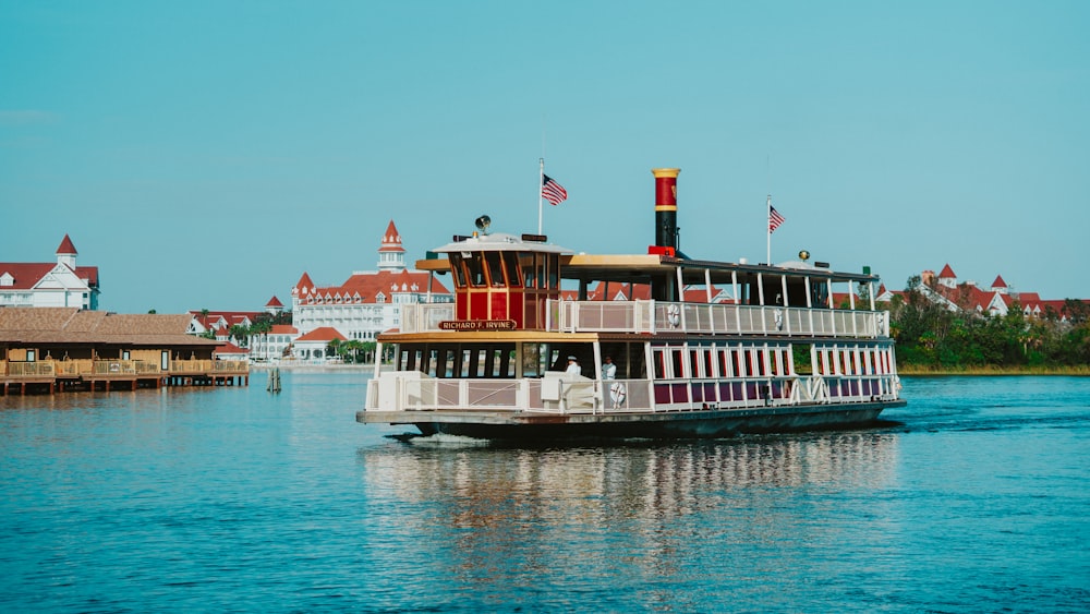 a boat on the water