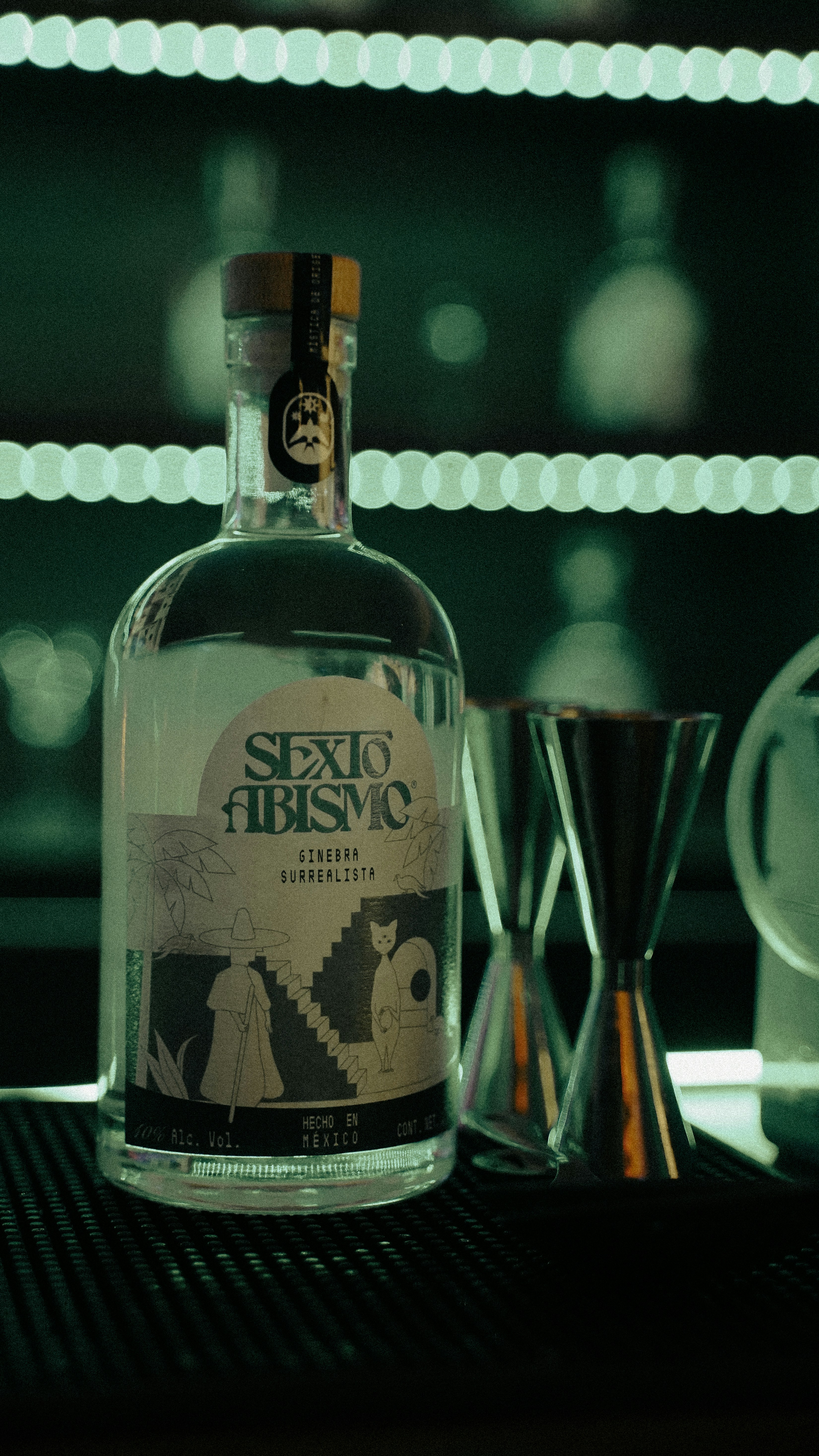 eine Flasche Alkohol