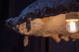 Close-up of a finely crafted Australian lighting fixture highlighting its quality materials.