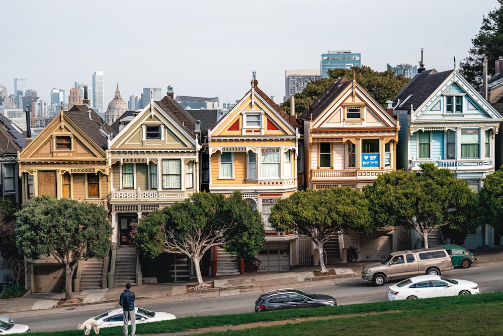 a row of houses