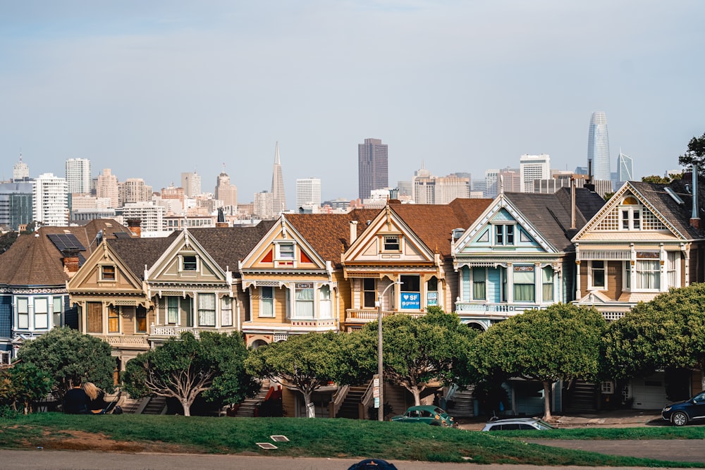 a row of houses