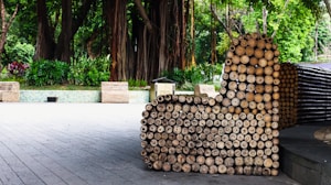 Bambu Depolama Bench