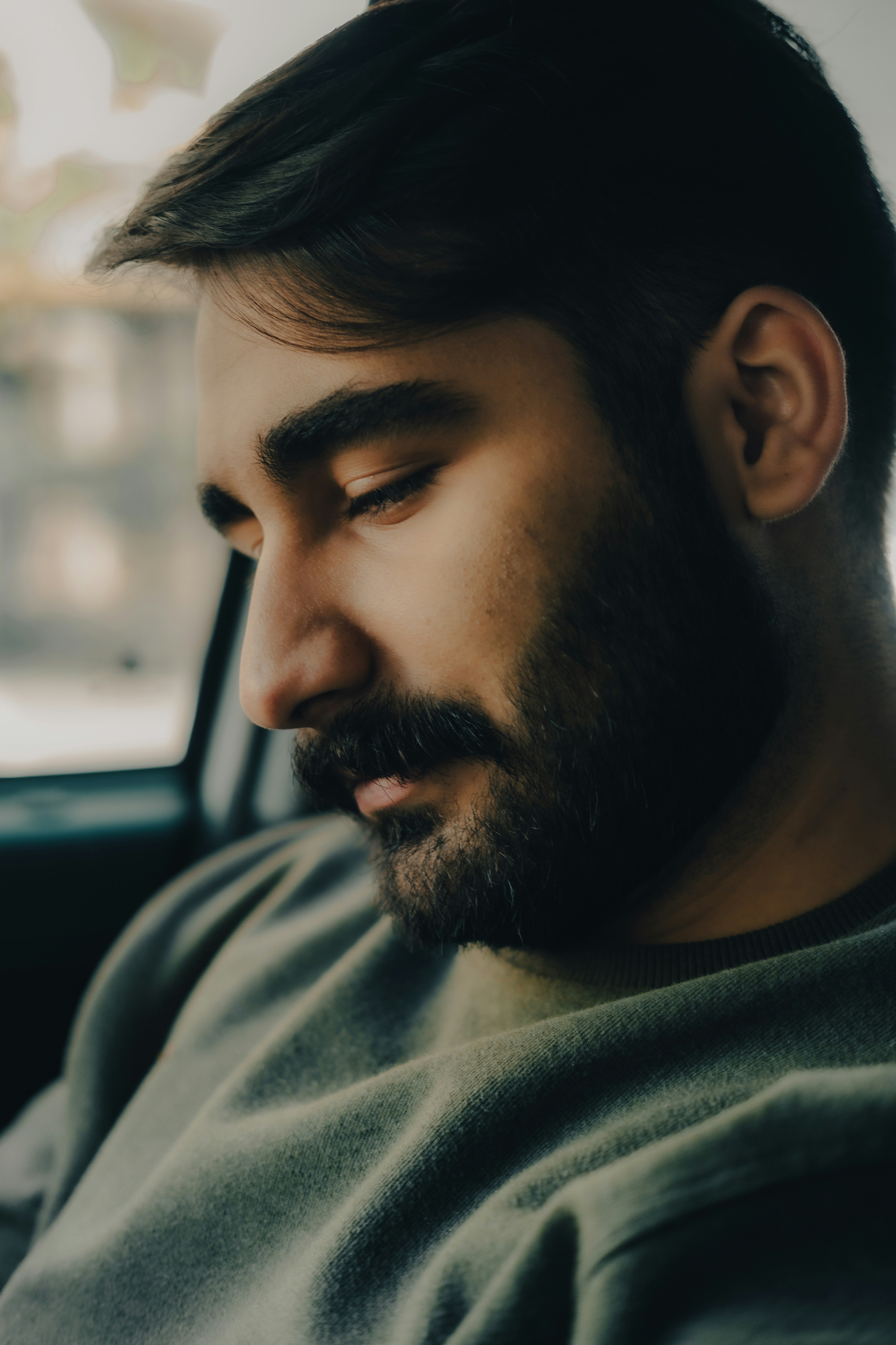 a man with a beard