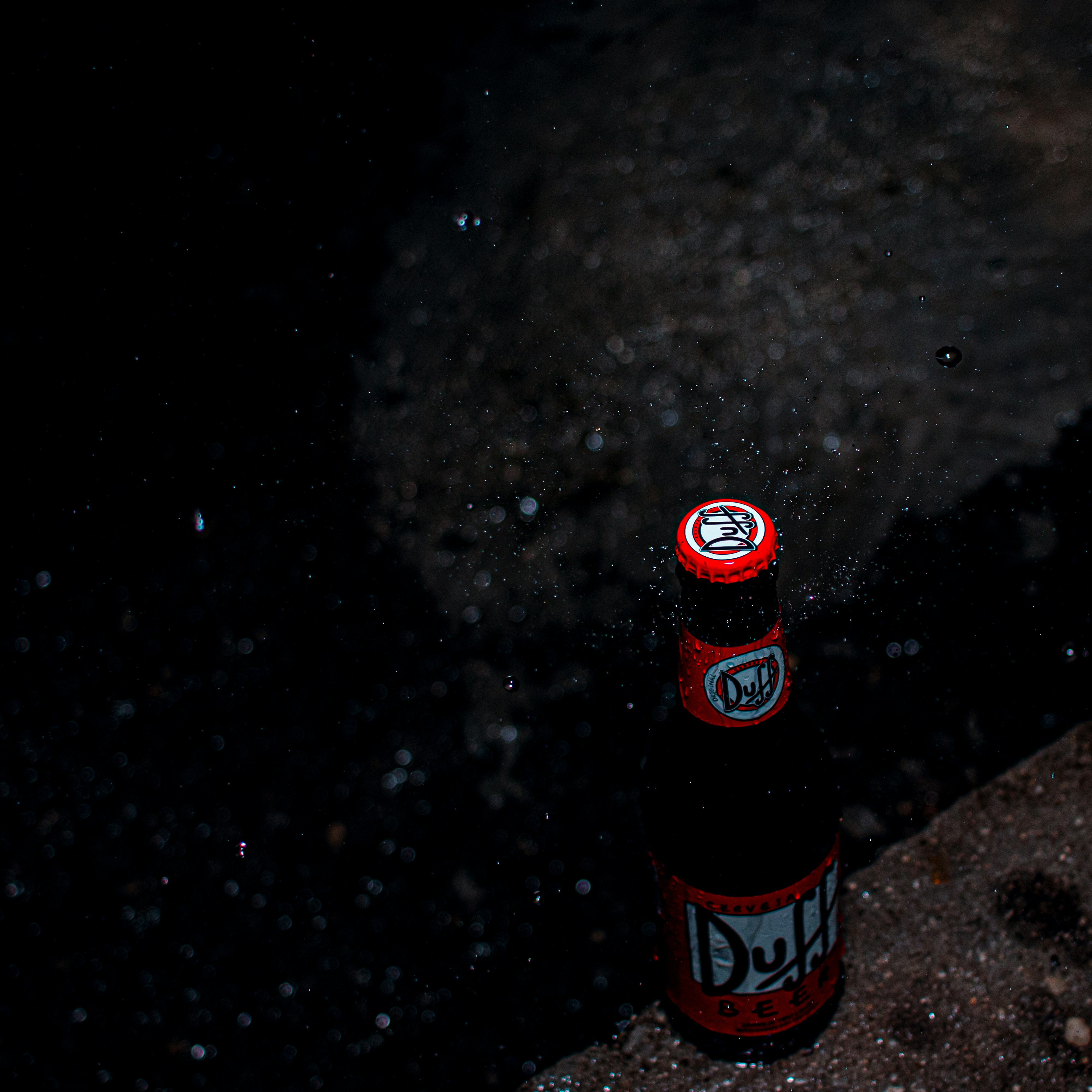 una botella de refresco