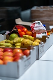 a box of fruits