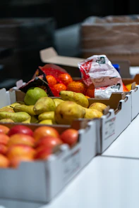a box of fruits