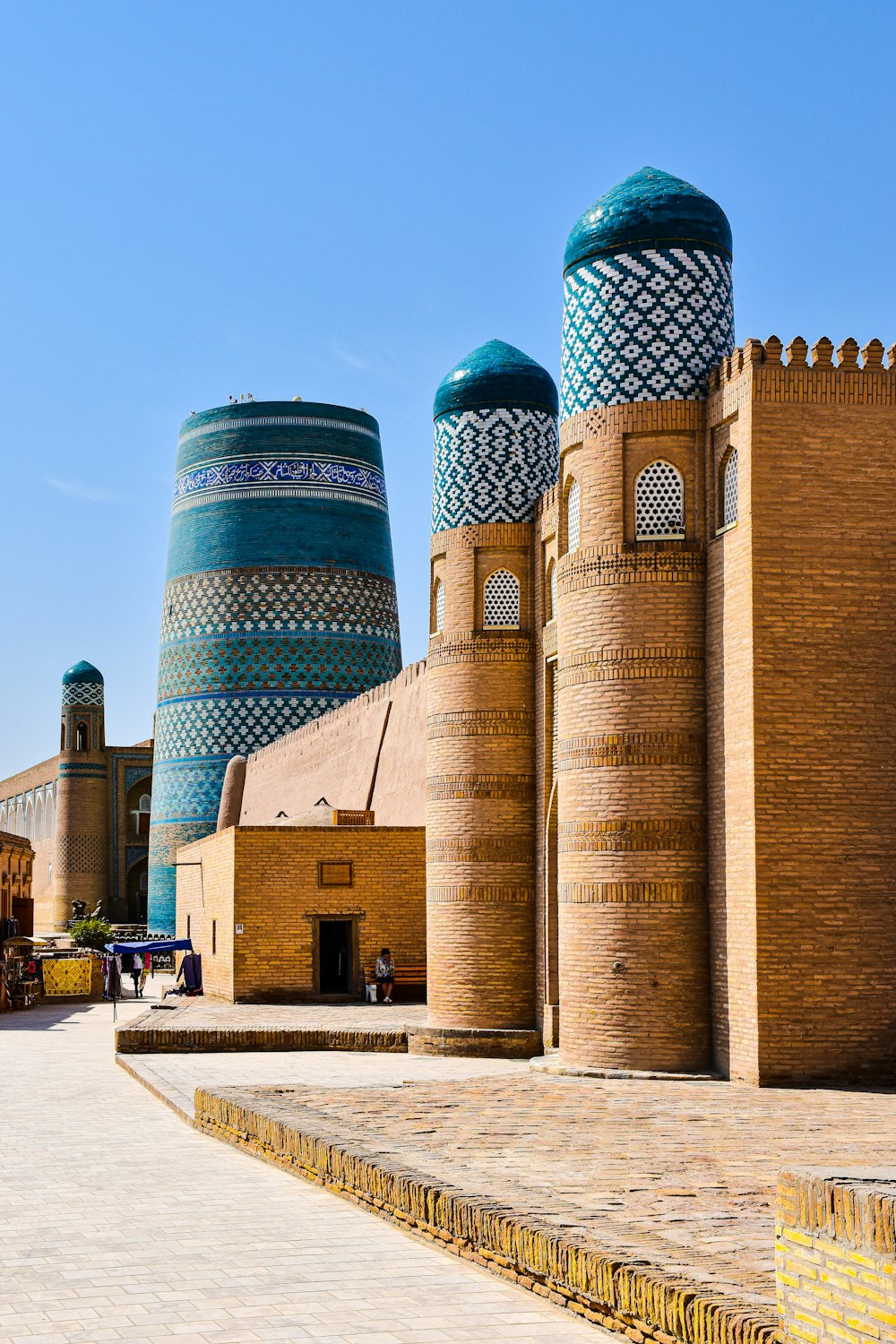 Gur-e Amir with a blue dome