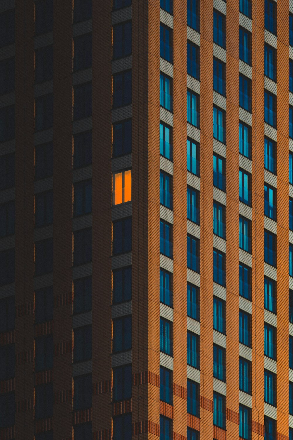 a tall building with many windows