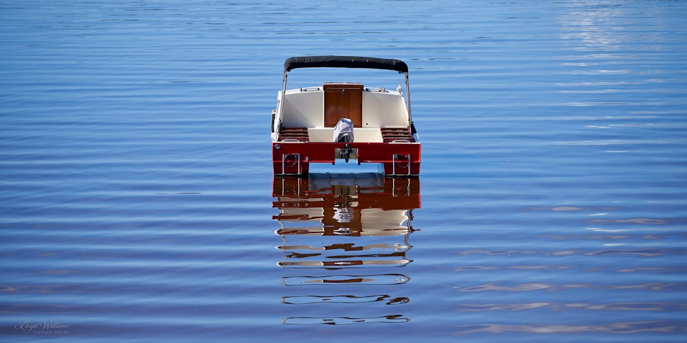 a boat in the water