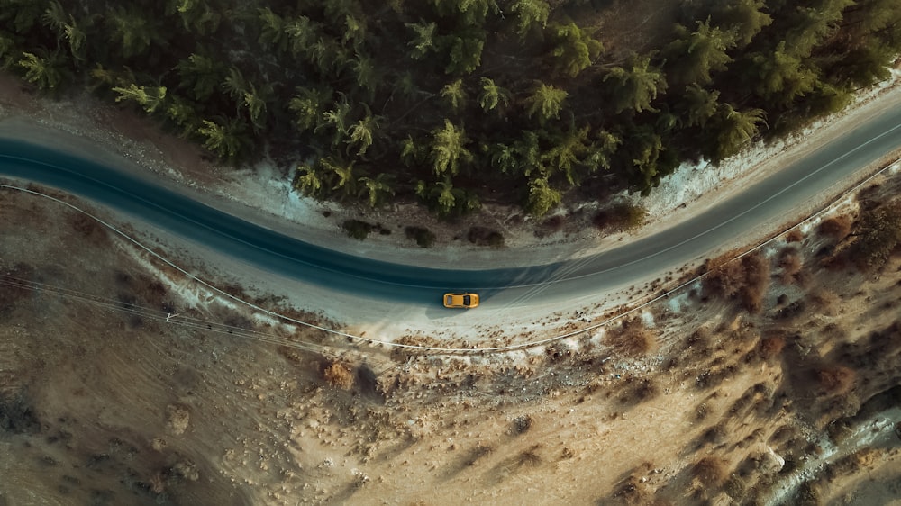 a road with a car on it