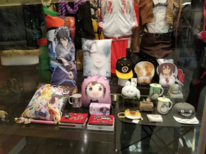 Fans wearing stylish anime-inspired apparel.