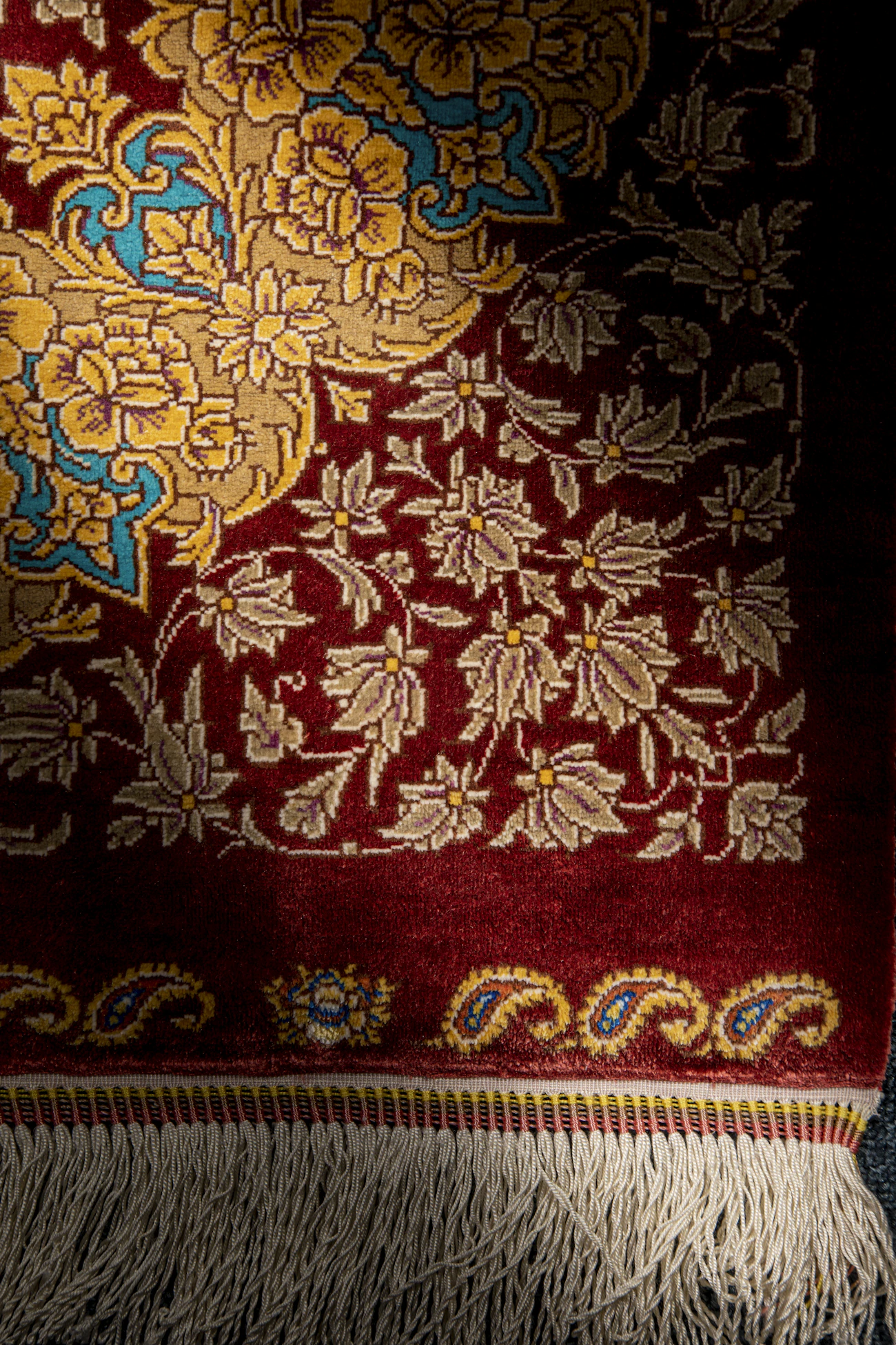 Antique vintage rug