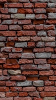 a brick wall with a brick wall