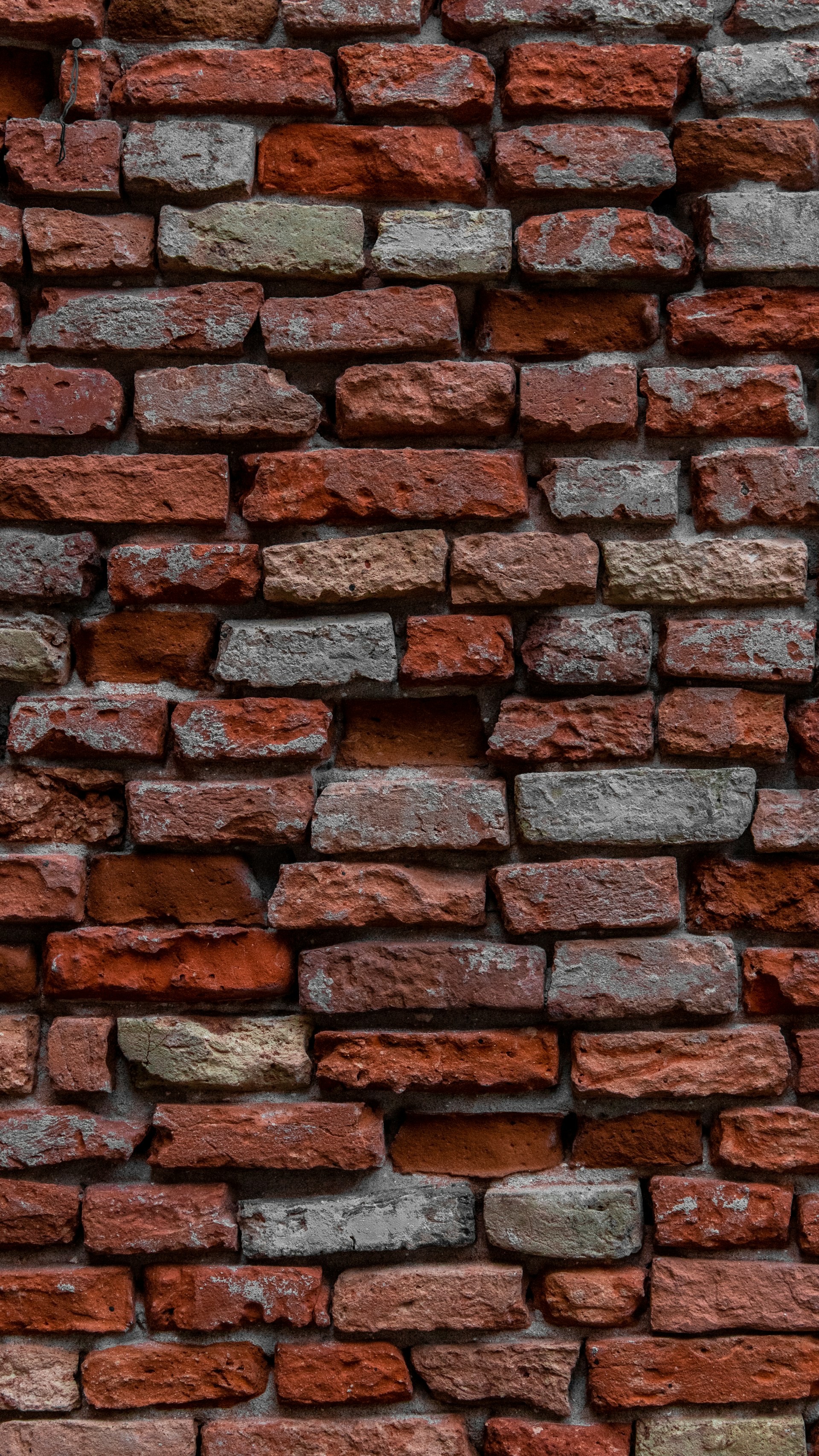 a brick wall with a brick wall