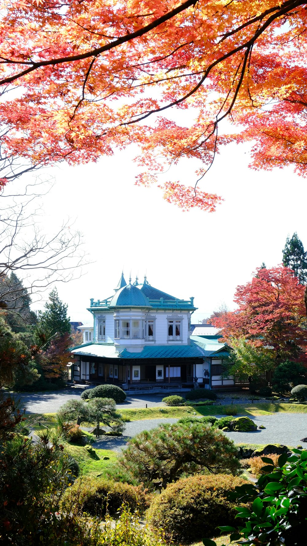 a house with a large yard