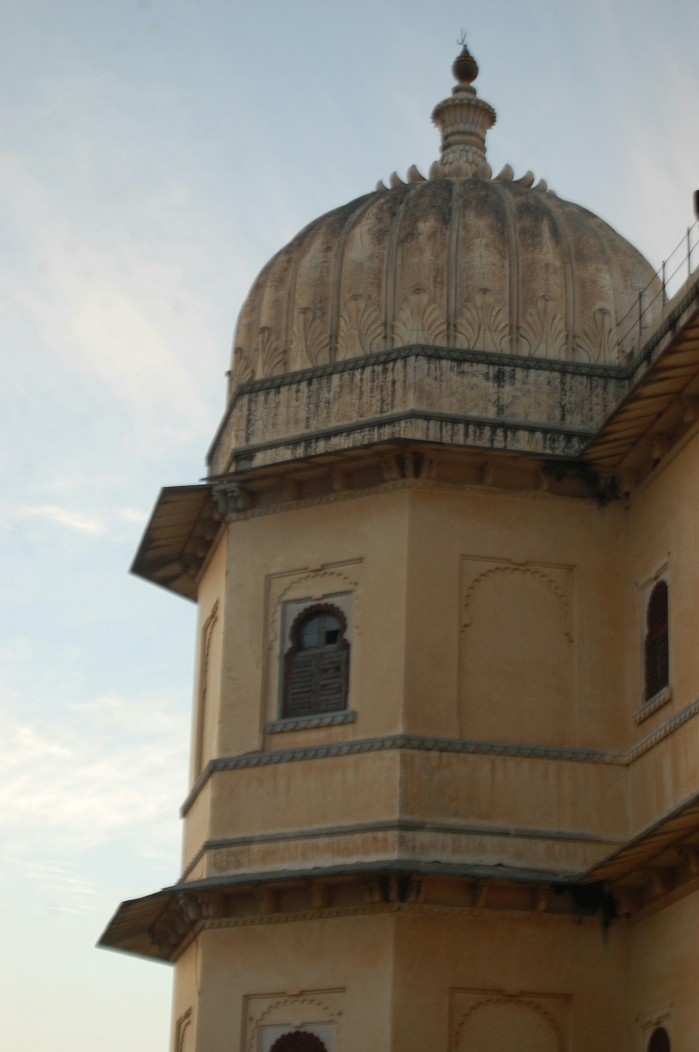 a building with a tower