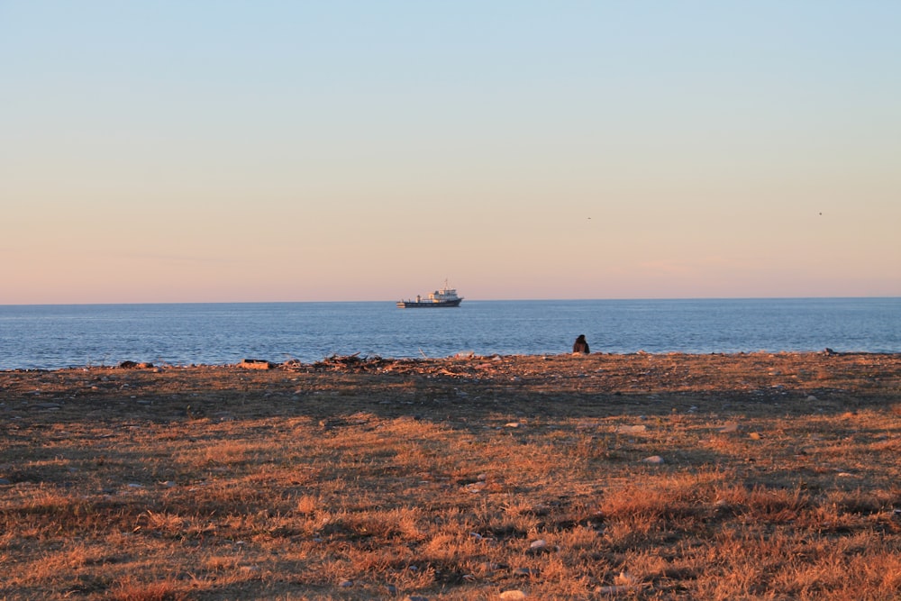 a boat in the water