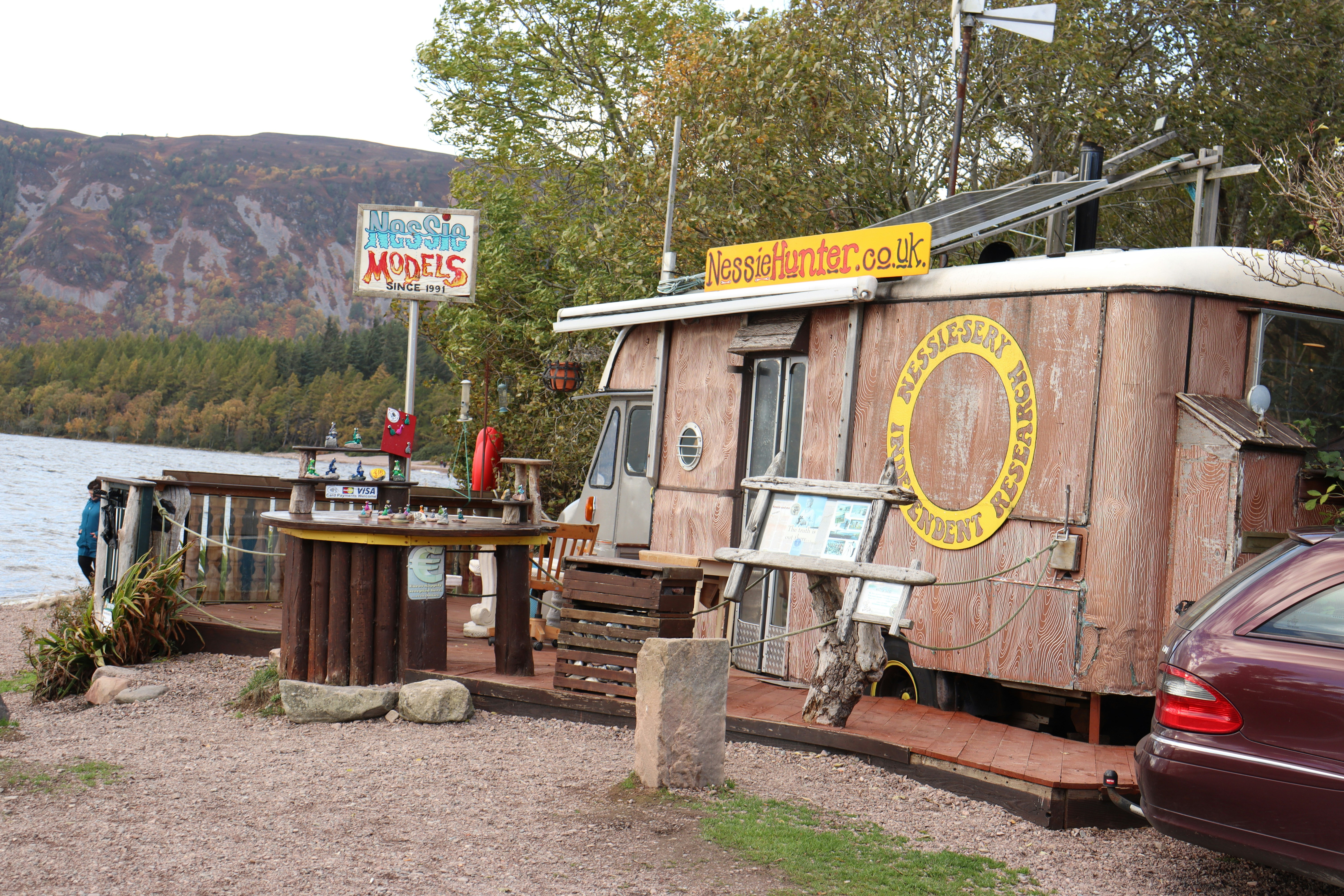 A small train car photo Free Loch ness Image on Unsplash
