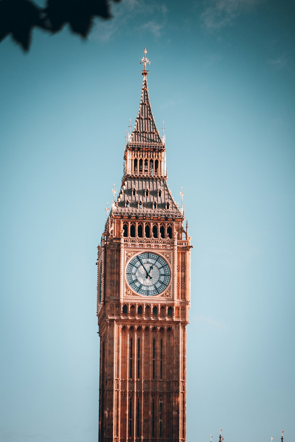 eine Uhr auf Big Ben