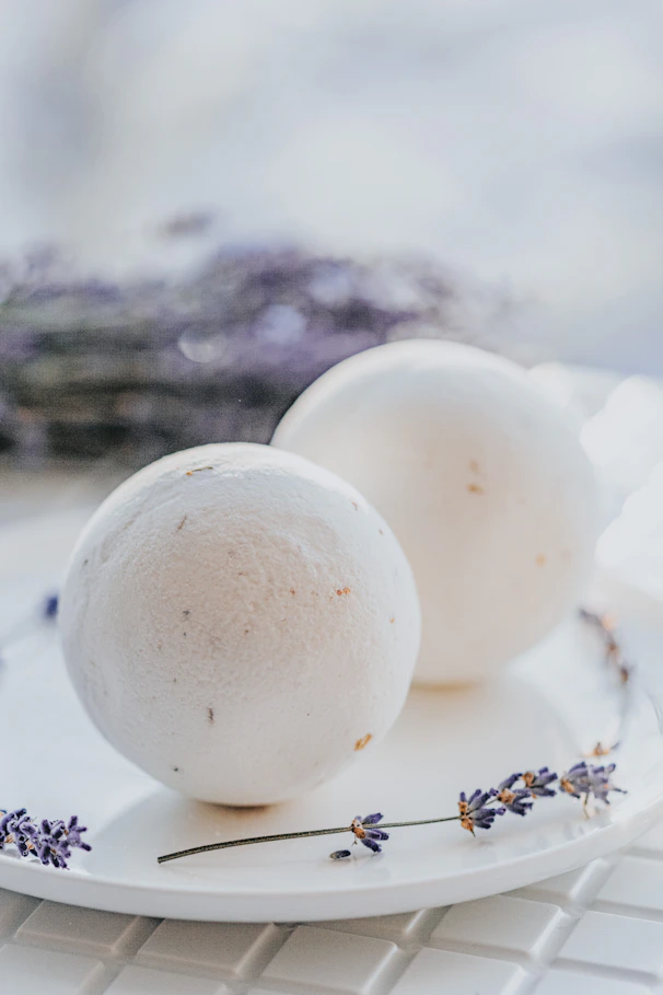 a couple of eggs on a plate