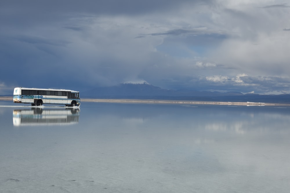 a dock in the water