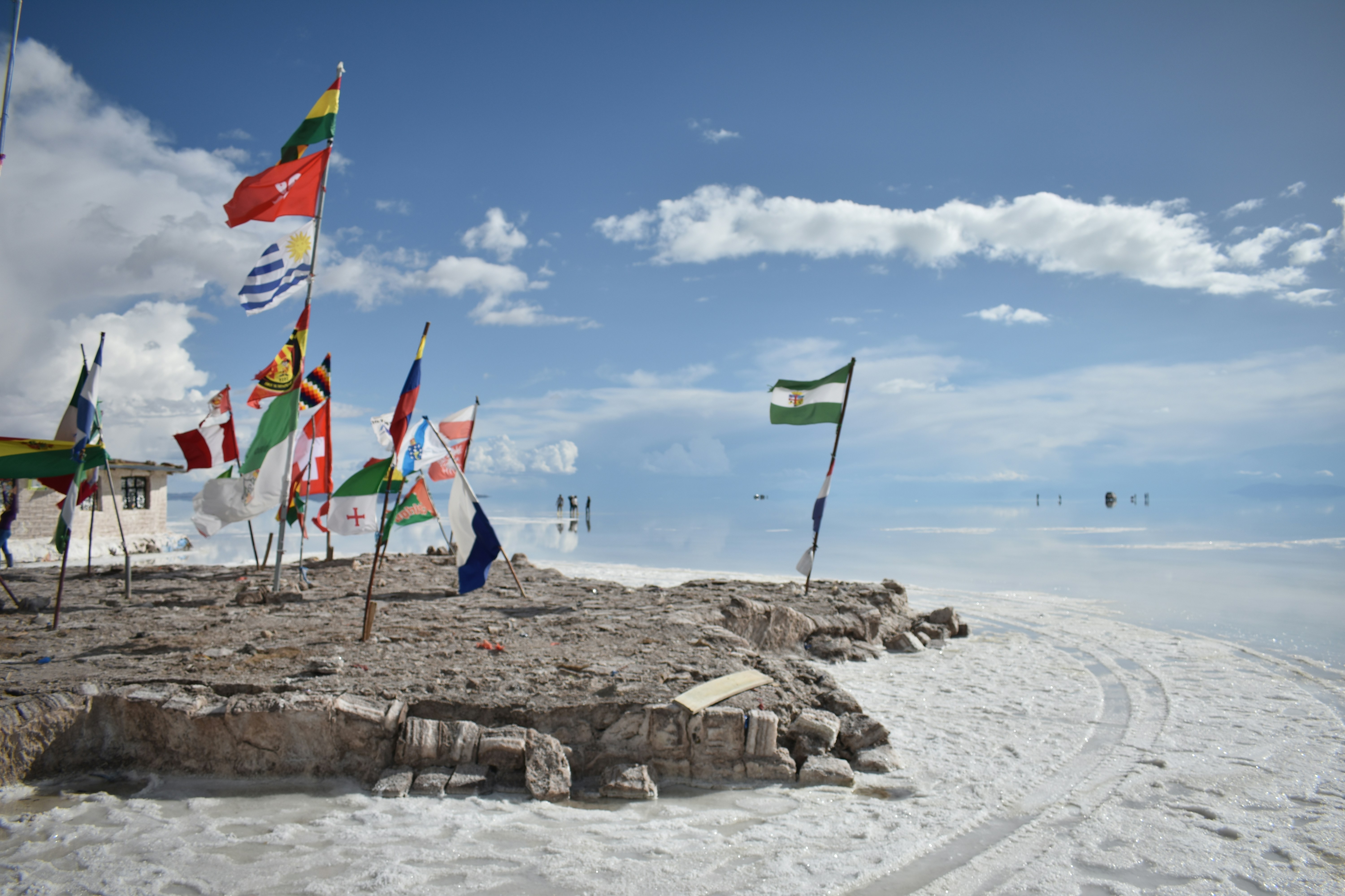 Foto mozzafiato direttamente dal Salar de Uyuni in Bolivia