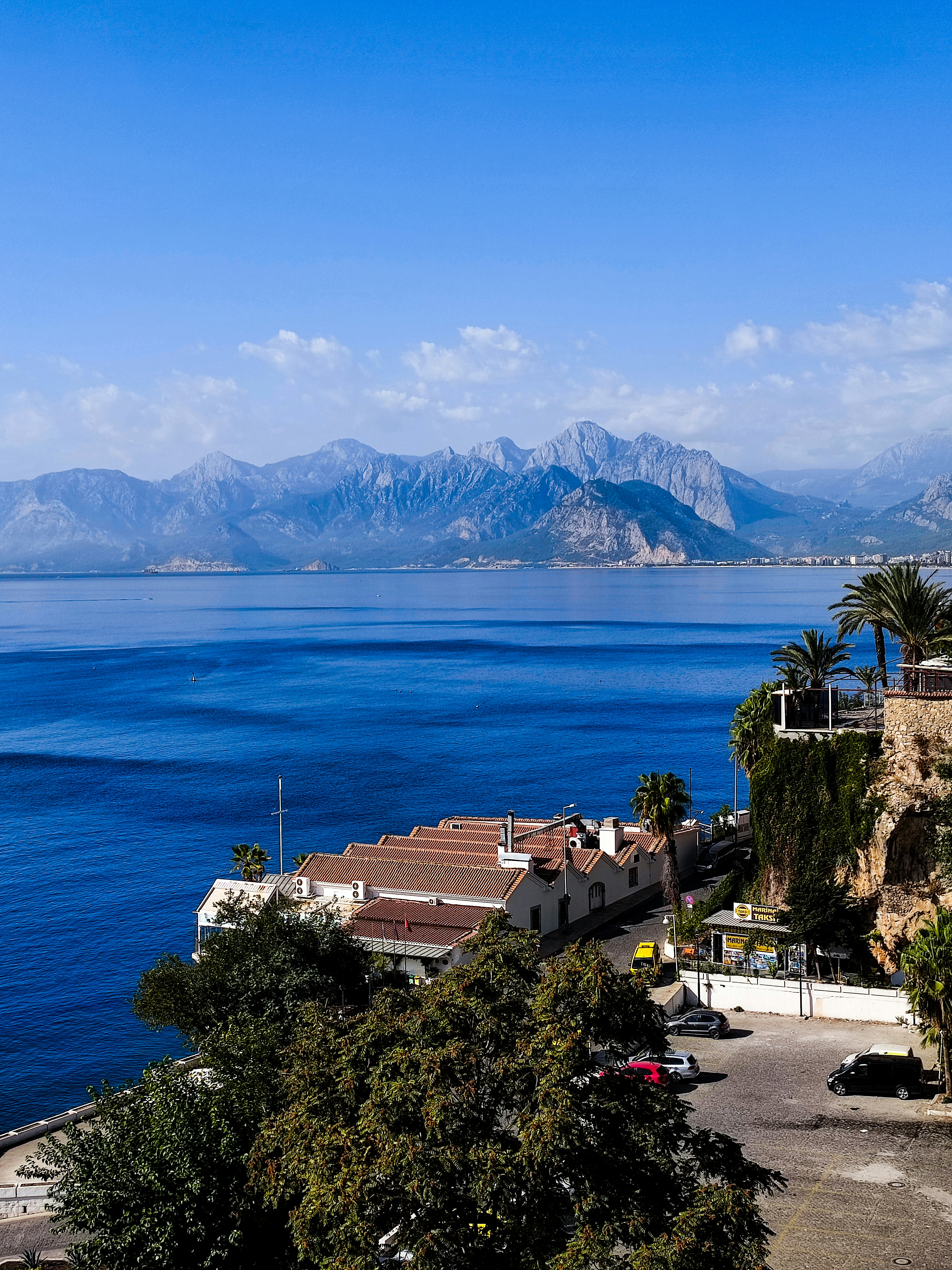 Crystal-clear turquoise sea and pine-clad mountains of the Turkish Riviera