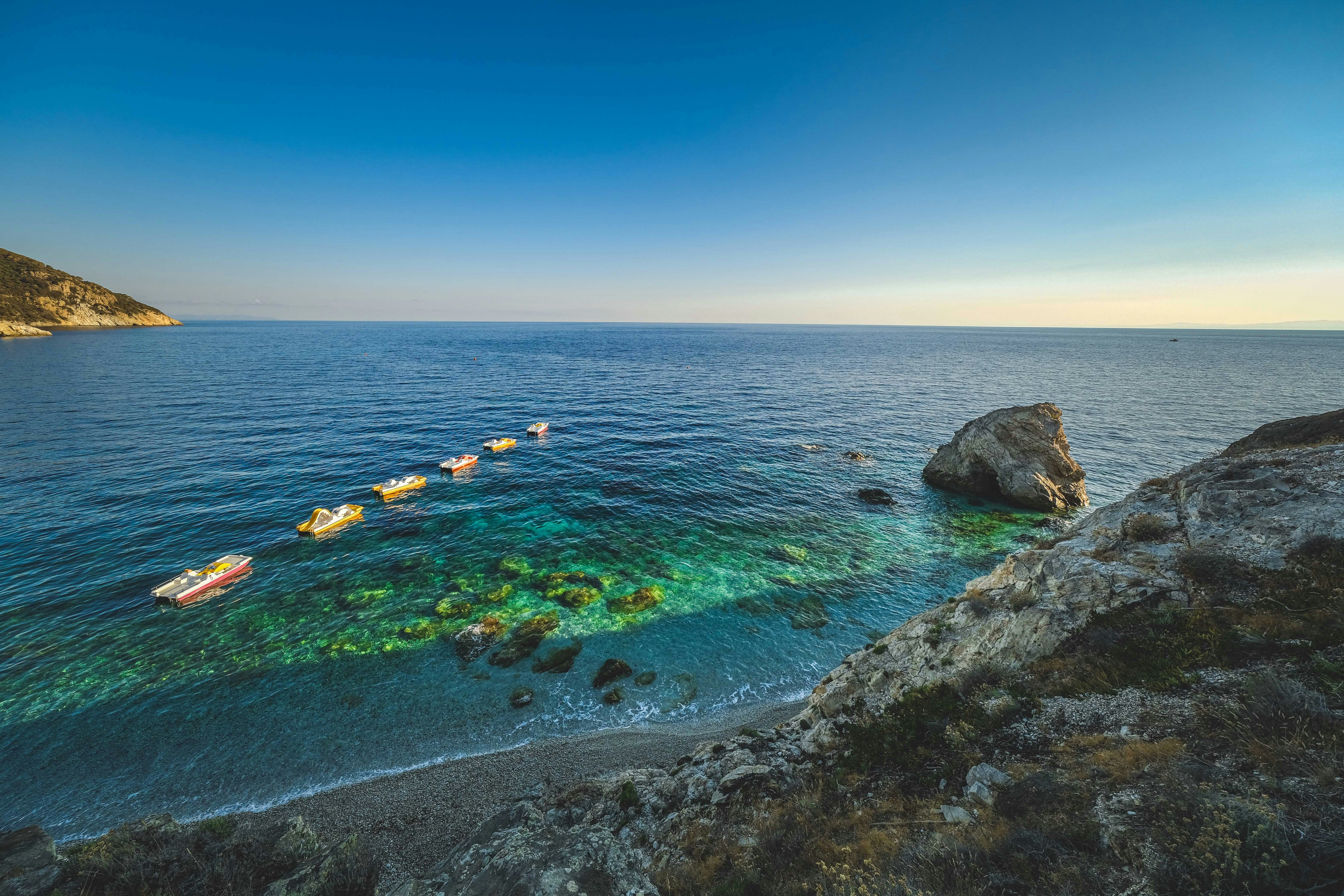 Breathtaking view of Cyprus's coastline and landscape