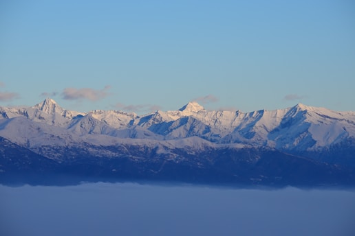 a view of a mountain range in the distance