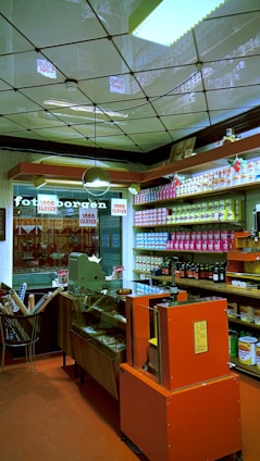 a store filled with lots of food and drinks