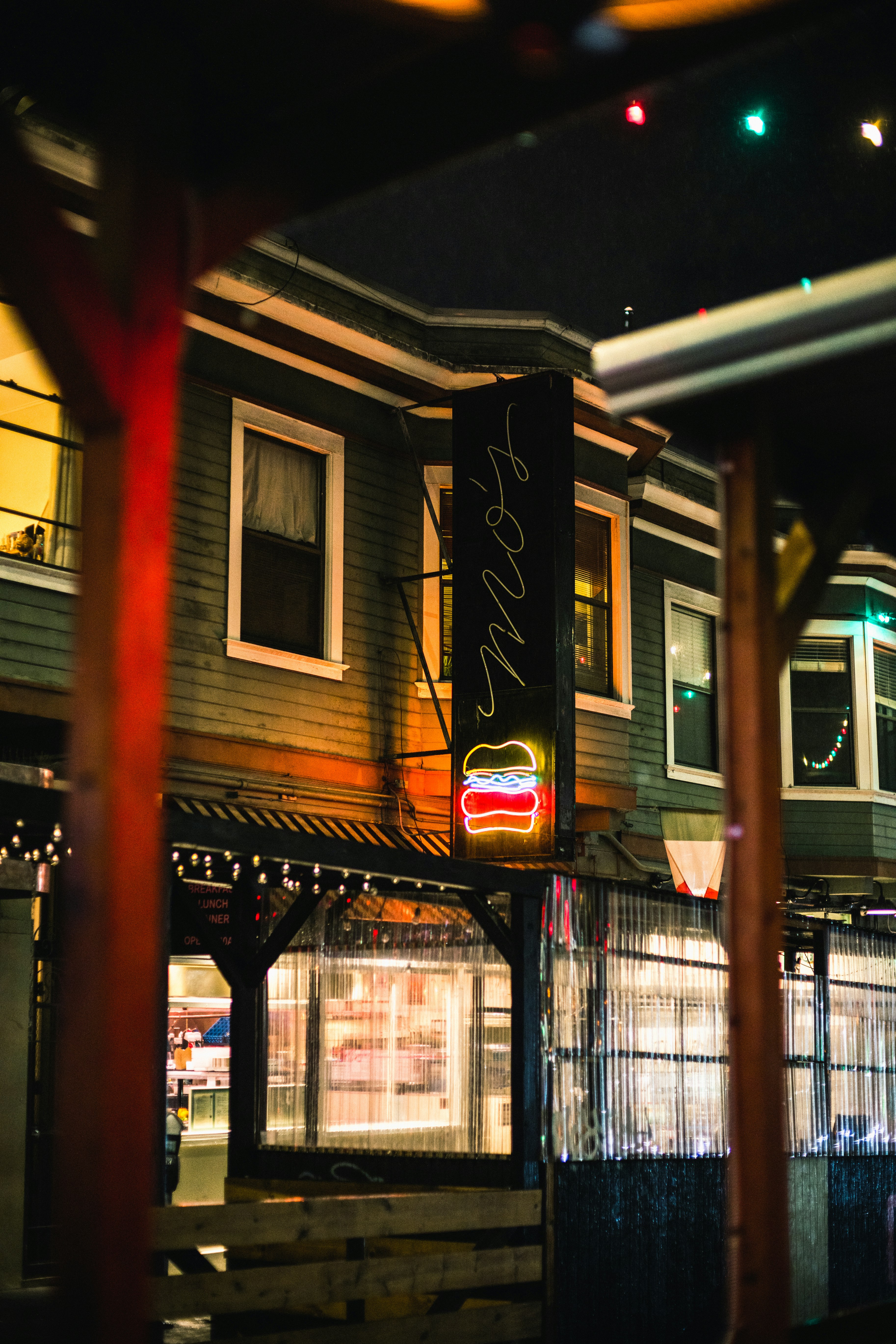What to Do When a Big Client Leaves: A Survival Guide for Small Businesses – a building with a neon sign in front of it