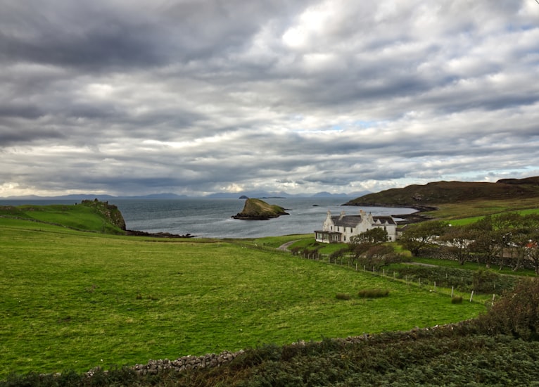 Large house with a hot tub and pool near Castle Douglas in Galloway