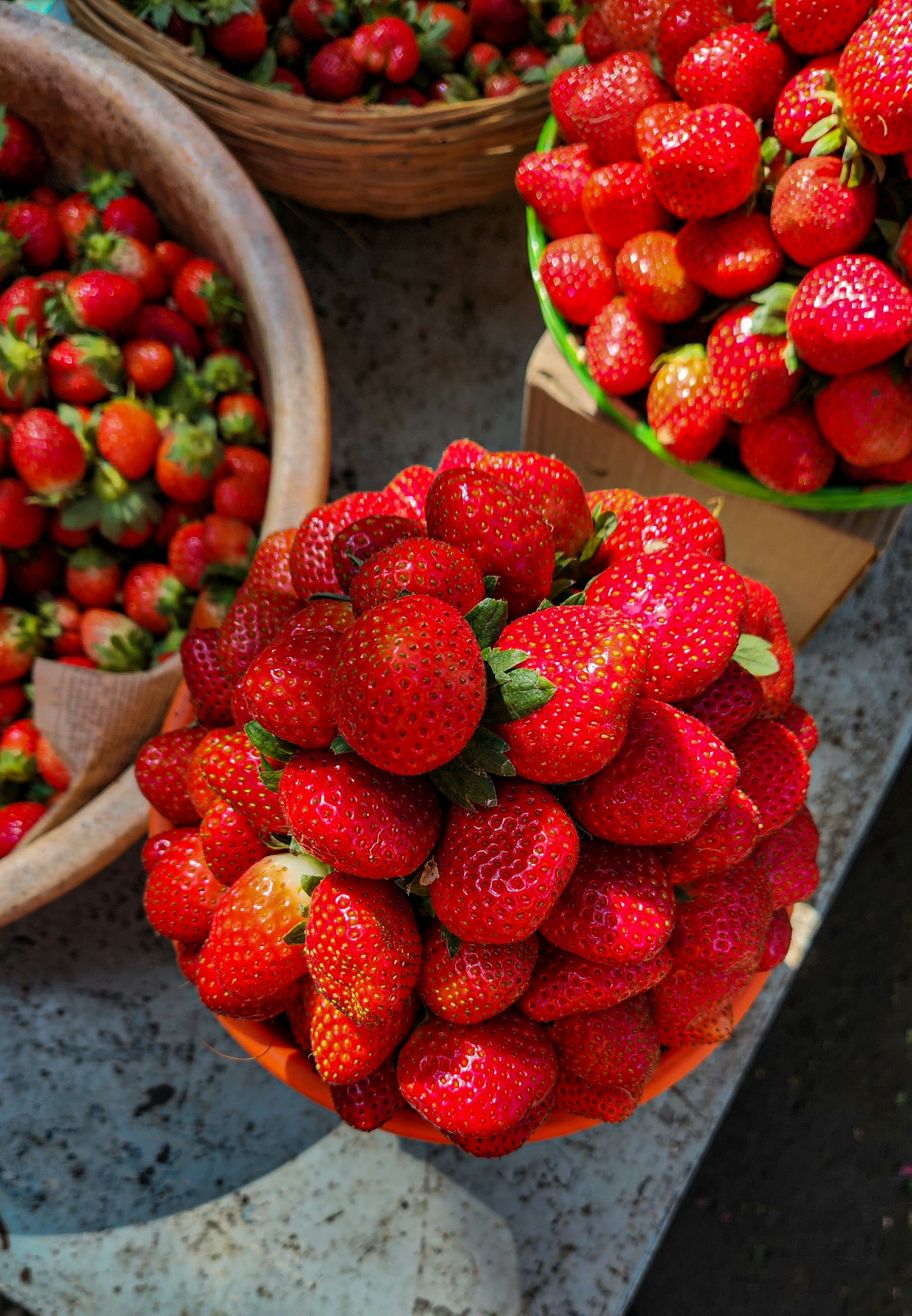 Fresas frescas