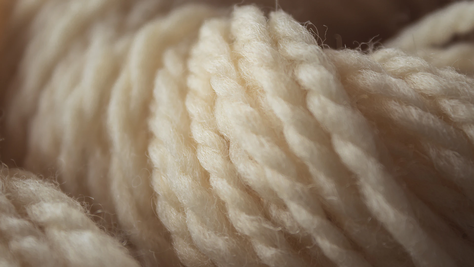 a close up of a skein of yarn