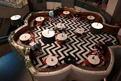 An inviting reception area with Black Bird’s signature decor and warm ambiance.