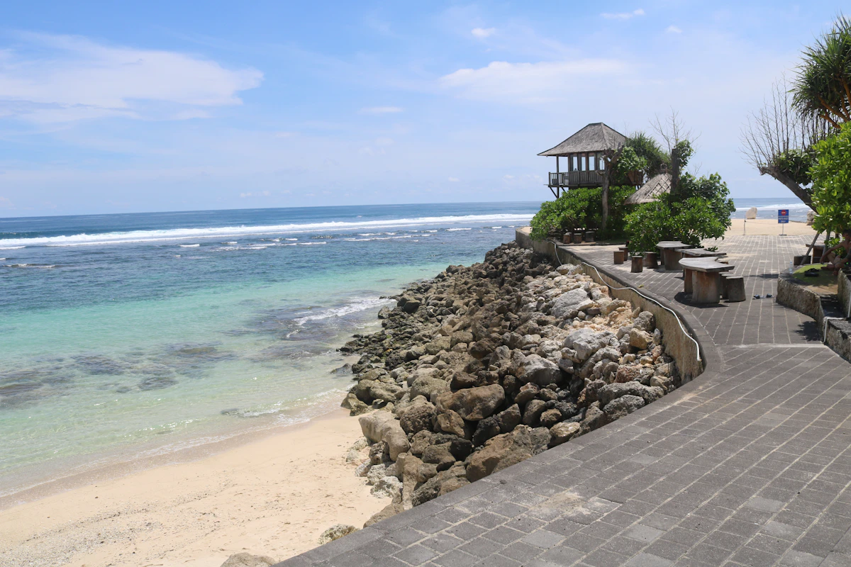 Uluwatu Clifftop Temple, Melasti Beach & Jimbaran Seafood Sunset Route