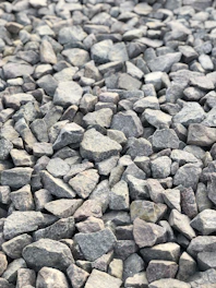 a pile of rocks sitting next to each other