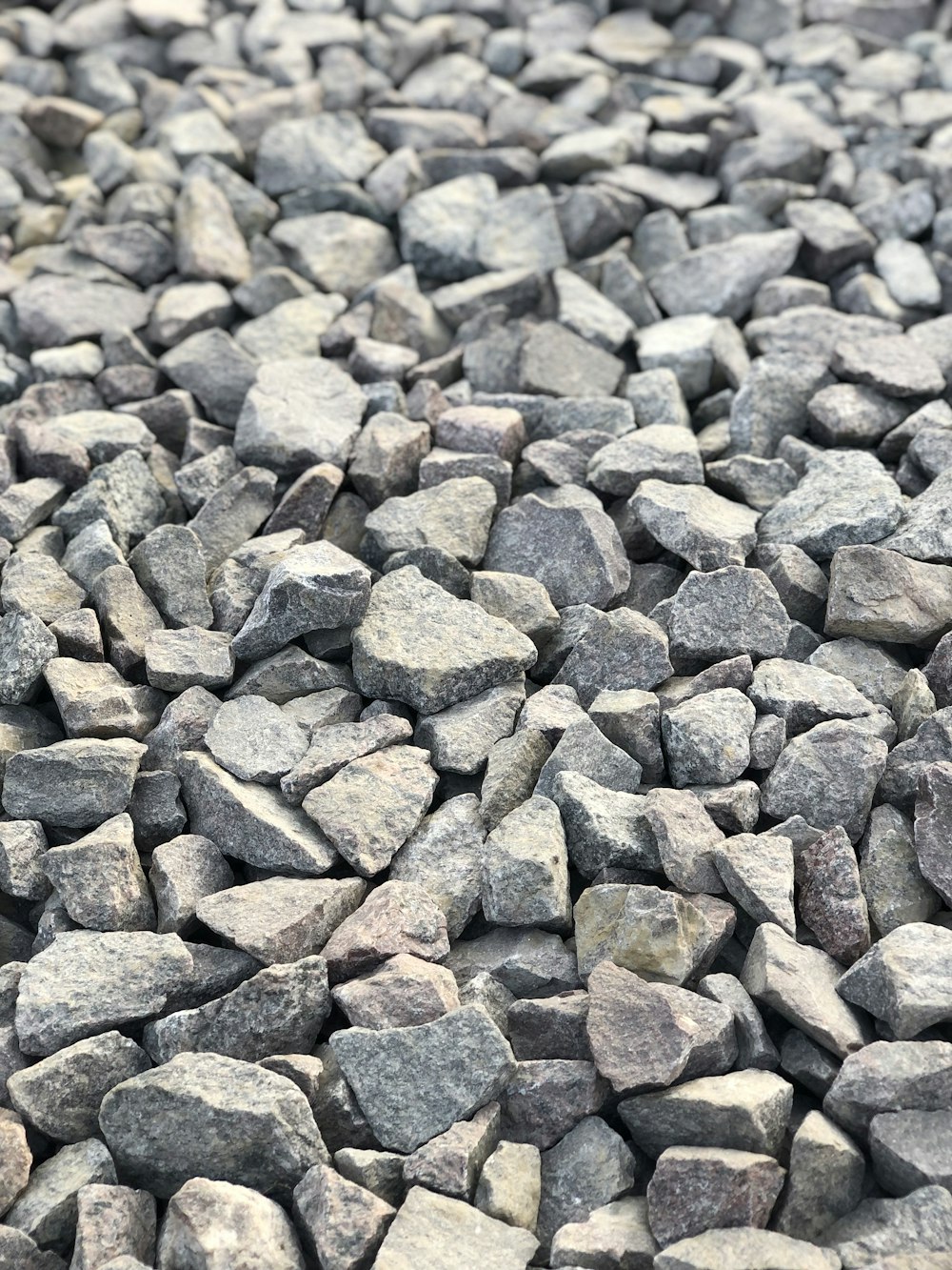 a pile of rocks sitting next to each other