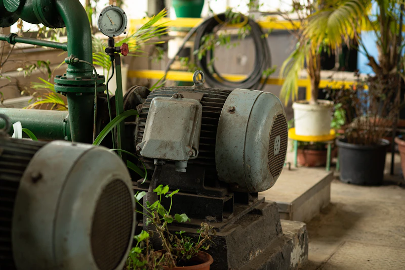 Pool pump and filter equipment installation