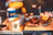 Close-up of a delicious coffee and snack combo on a wooden table with natural light.