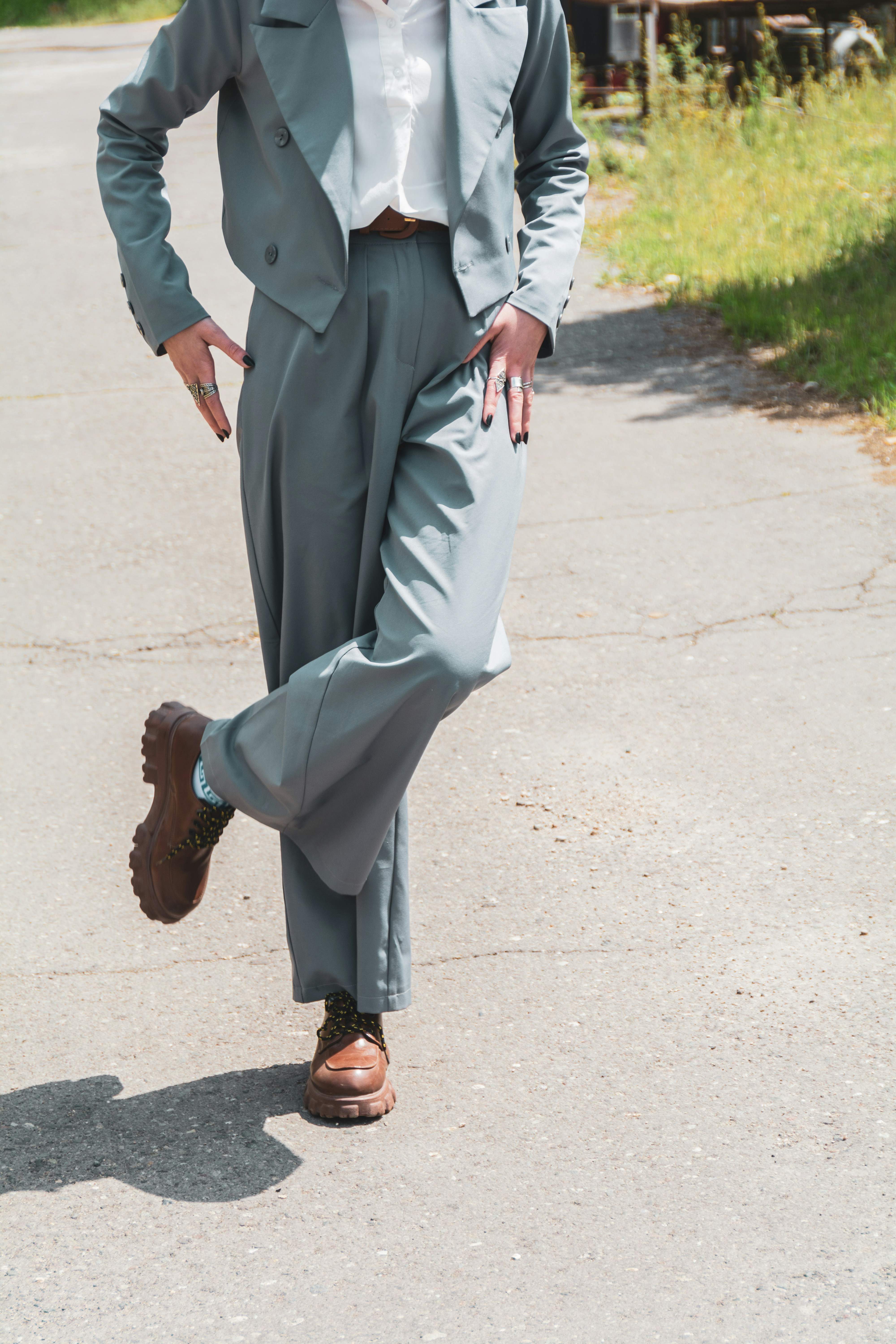Tailored Wool Trousers