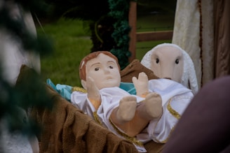 An inviting thumbnail of a peaceful scene with baby Moses in a basket floating on the Nile.