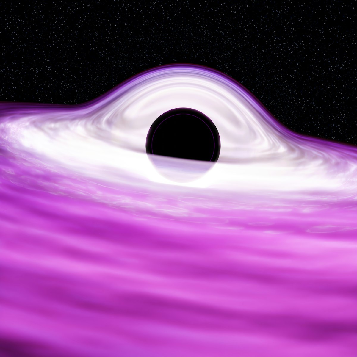 ブラックホールのイメージ画像